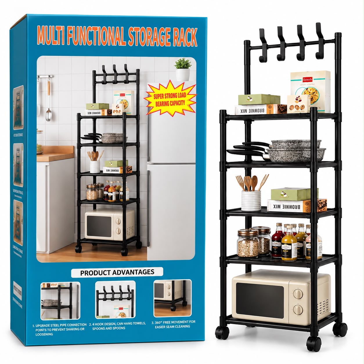 ORGANIZADOR DE COCINA 5 NIVELES YK003