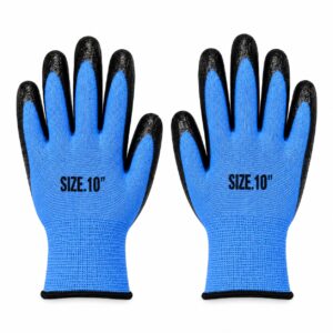 GUANTE GUANTES POLIESTER Y NITRILO T10 DA25-012