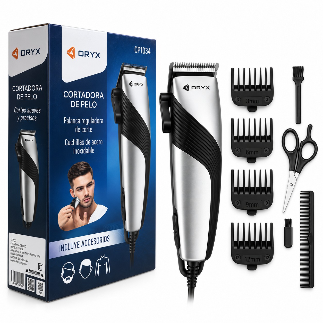 CORTADORA DE PELO ORYX CP1034