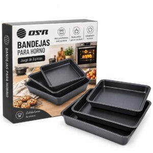 SET X 3 BANDEJAS PARA HORNO RH-226