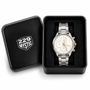 RELOJ ANALOGICO HOMBRE METALICO CON ESTUCHE