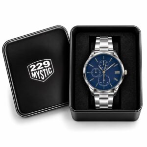 RELOJ ANALOGICO HOMBRE METALICO CON ESTUCHE