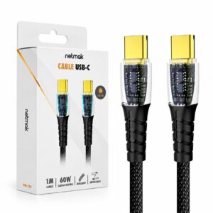CABLE TIPO C A TIPO C 1M 60W NM-122