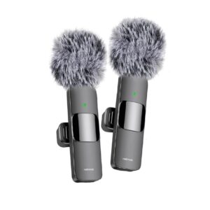 SET DE MICROFONOS CORBATEROS INALAMBRICOS TIPO C NM-MC12