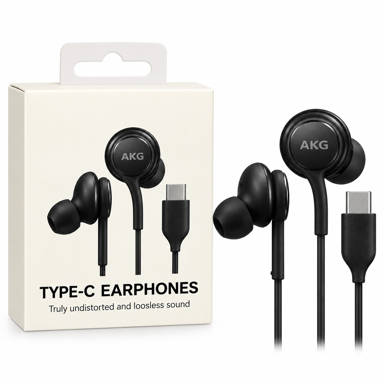 AURICULAR TIPO C AKG CON MARCA