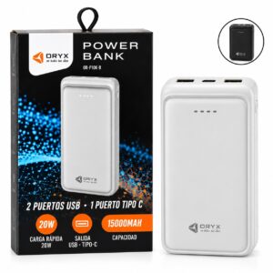 CARGADOR POWER BANK 15000MAH OR-P10K-B
