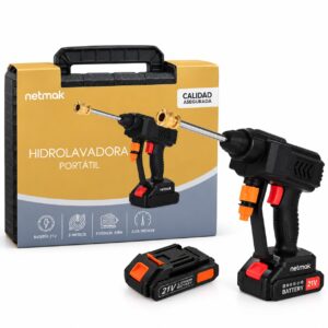 HIDROLAVADORA PORTATIL 2 BATERIAS NM-HIDRO